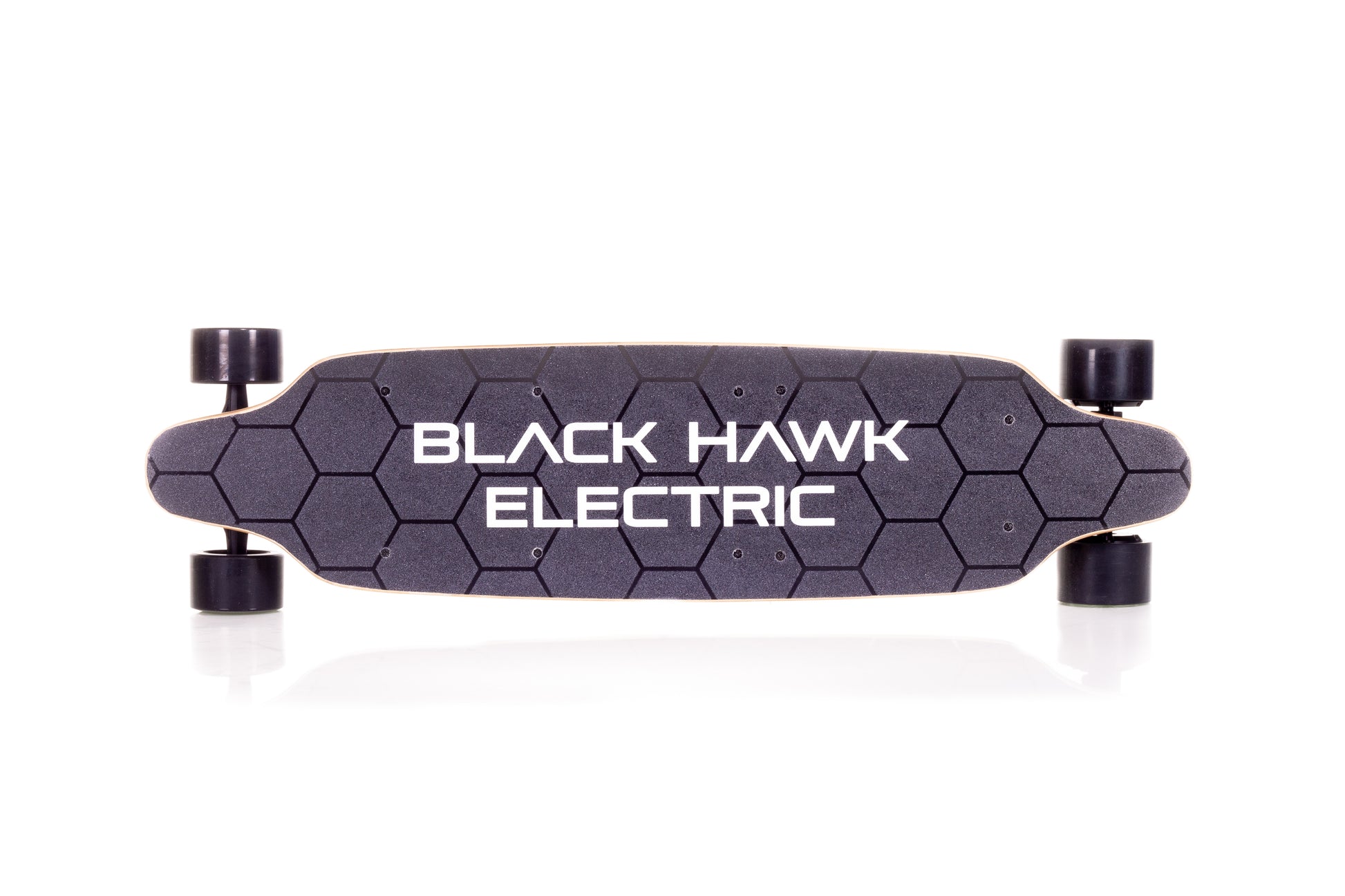 High quality, high performance electric skateboard with hub drive brushless motors and lithium ion battery technology.